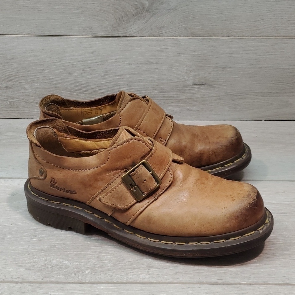 Vintage Dr.Martens Womens 11481 Y2K Chunky Tractor Platform shoes boots sz US 6